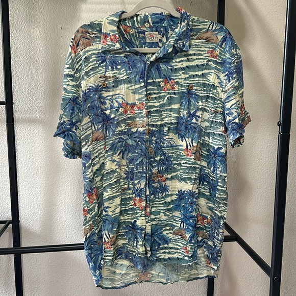 Faherty Other - Faherty Kona Camp Button Down Hawaiian Shirt XL